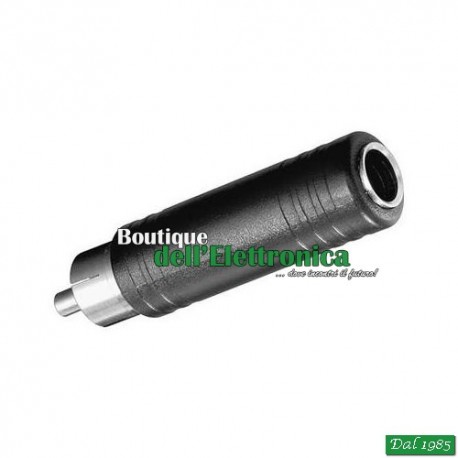ADATTATORE DA SPINA RCA - PRESA 6.3 MONO