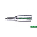 ADATTATORE MICROFONICO XLR DA SPINA 3 POLI A SPINA JACK 6,3 MONO