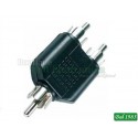 ADATTATORE SPINA RCA / 2 SPINE RCA