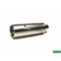 ADATTATORE SPINA XLR 3 POLI/PRESA RCA
