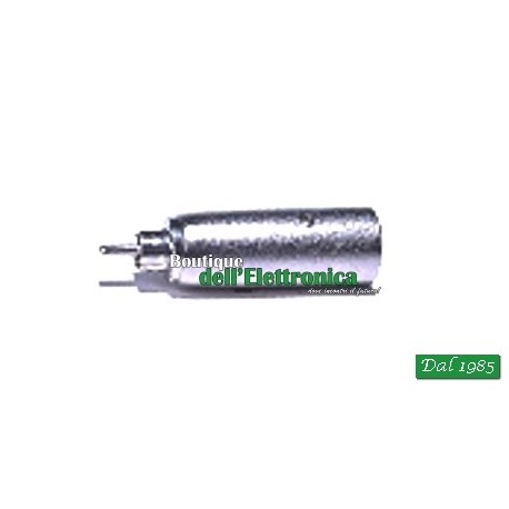 ADATTATORE SPINA XLR 3 POLI/SPINA RCA