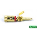 BOCCOLA DA PANNELLO 4MM DORATO ROSSO