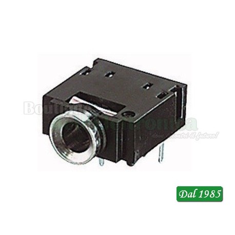 PRESA JACK 3,5 MM PER CIRCUITO STAMPATO