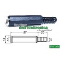 PRESA JACK 6,3MM STEREO CON GUIDACAVO
