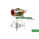 PRESA RCA METALALLICA DA PANNELLO ROSSO