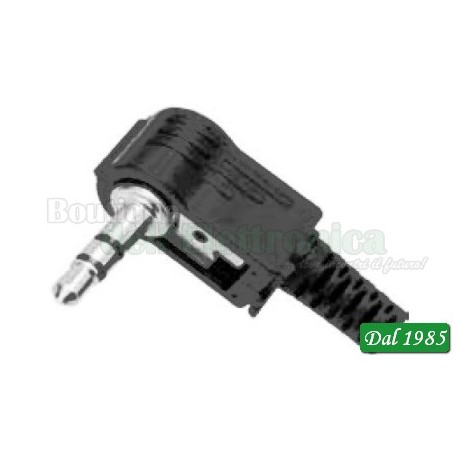 SPINA JACK 3,5MM STEREO 90°