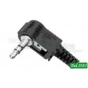 SPINA JACK 3,5MM STEREO 90°