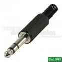 SPINA JACK 6,3MM STEREO VOLANTE
