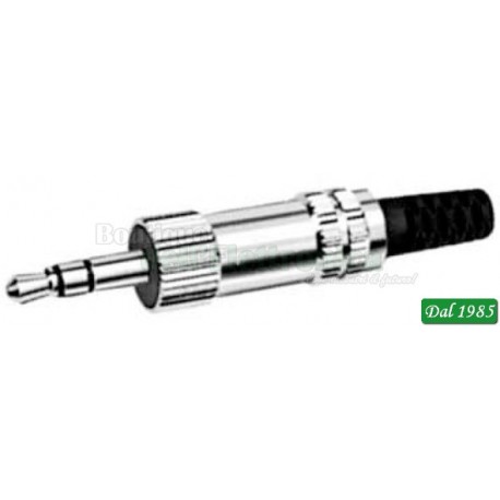 SPINA JACK ST.3,5MM METAL.CON GUIDACAVO
