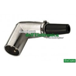 SPINA MICROFONICA XLR 3 POLI 90°