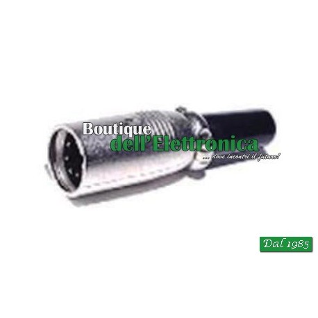 SPINA MICROFONICA XLR 3 POLI PROFESSIONALE
