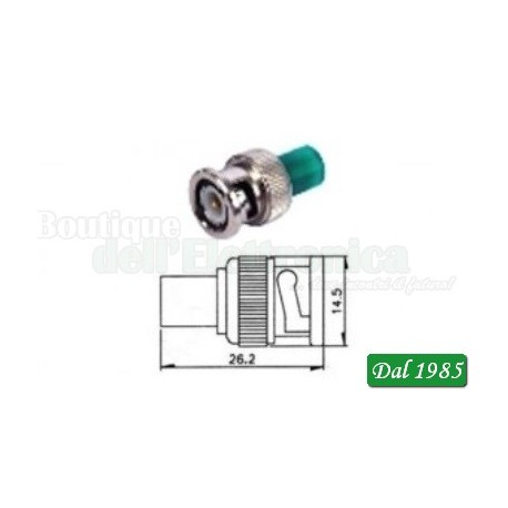 TAPPO DI CHIUSURA SPINA BNC 50 OHM