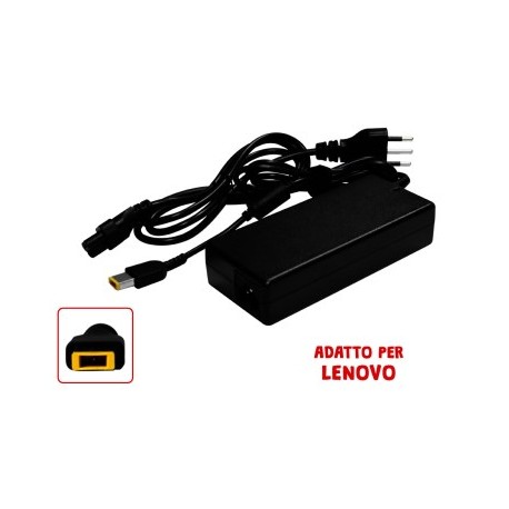 ADATTATORE LENOVO 20V 4.5A 90W SPINOTTO RETTANGOLARE