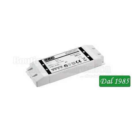ALIMENTATORE SUPER SLIM CON MORSETTI A VITE 15W / 24V ALIMENTATORE SUPER SLIM CON MORSETTI A VITE 15W / 24V