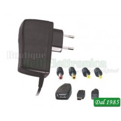 ALIMENTATORE UNIVERSALE SWITCH+8 PLUG