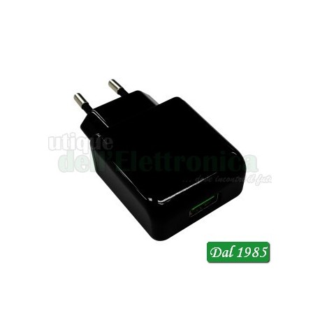 CARICATORE DA RETE RAPIDO USB QUALCOMM 3.0