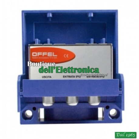 AMPLIFICATORE DA PALO OFFEL (28-011) 2 INGR UHF+MIX VHF 22DB