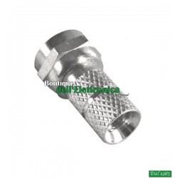 CONNETTORE MASCHIO F 5 mm per cavo 5 mm (17-750)