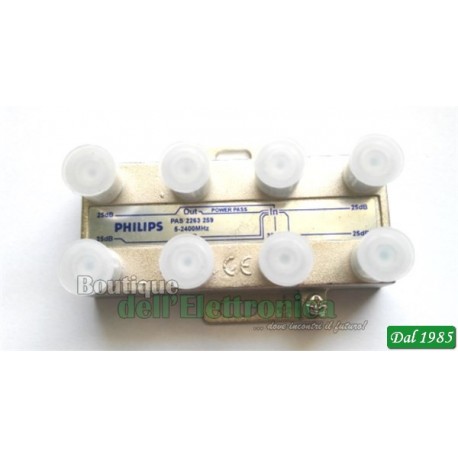 DERIVATORE 6 VIE 25 DB 5/2400 MHZ PHILIPS EMME ESSE