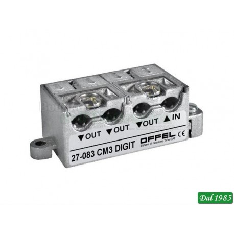 DIVISORE 3 USCITE OFFEL