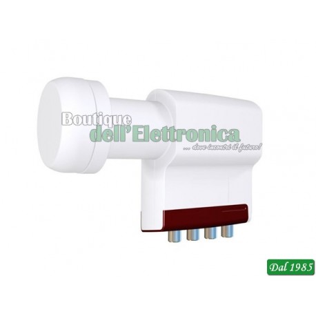 LNB 4 OUT UNIVERSALE FULL HD 4 USCITE INDIPENDENTI
