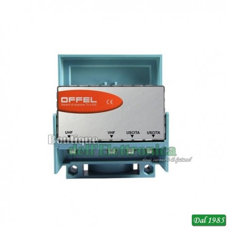MISCELATORE DI BANDA (02-047) OFFEL PER ESTERNO VHF-UHF 2 USCITE