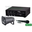 KIT AMPLIFICATORE 30W CON MP3 / TROMBA / MICROFONO ( Mod. GBC KIT CAR 30 )
