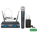 KIT RADIOMICROFONO A GELATO E 1 ARCHETTO UHF 16CH (TXZZ622)