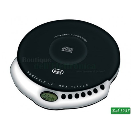 LETTORE CD PORTATILE MP3 TREVI CMP 498 NERO