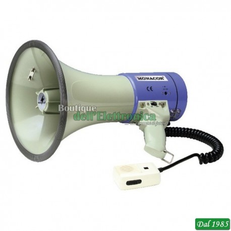 MEGAFONO CON MICROFONO A MANO 25W 119DB