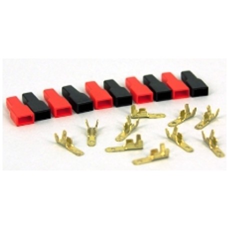 KIT 10 FASTON MASCHIO CON COPRIFASTON PASSO 2,8MM PICCOLI