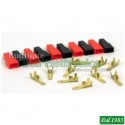 KIT 100 FASTON MASCHIO CON COPRIFASTON PASSO 4,8MM MEDI