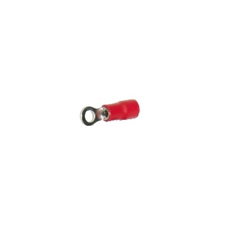TERMINALE PREISOLATO AD OCCHIELLO ROSSO M3,5