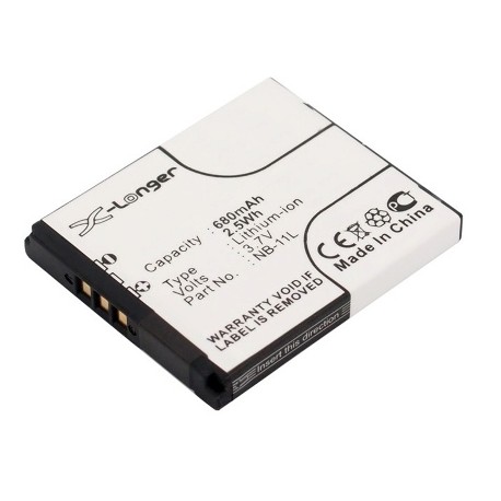 BATTERIA CANON NB-11L 3.7V 600MA