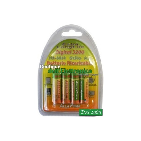 BATTERIA STILO RICARICABILE 3200MAH