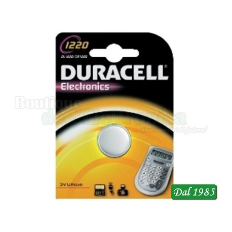 PILA AL LITIO DL 1220 DURACELL