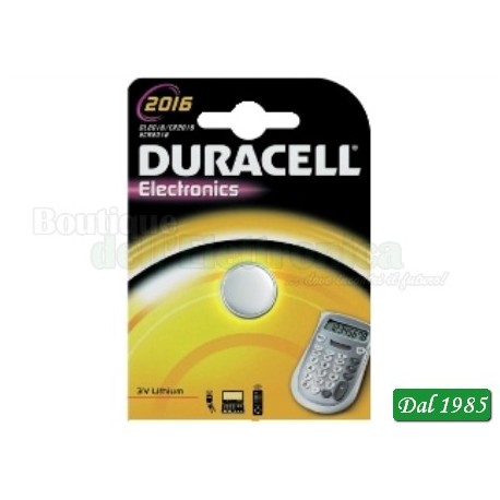 PILA AL LITIO DL 2016 DURACELL