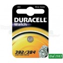 PILA ALL'OSSIDO DI ARGENTO DL 392-384 DURACELL