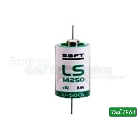 PILE LITIO SAFT 3,6V TORCIA 1/2AA