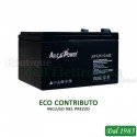 BATTERIA AL PIOMBO 12V 12Ah AP12V12AH