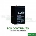 BATTERIA AL PIOMBO 6V 5Ah ALCA POWER