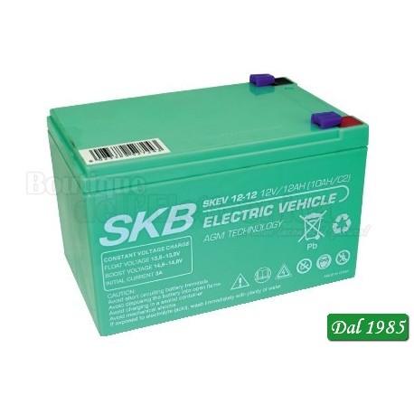 BATTERIA AL PIOMBO RICARIC. PER USO CICLICO SKB