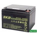 BATTERIA AL PIOMBO RICARICABILE SKB 12 VOLT 26 AMPER