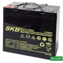BATTERIA AL PIOMBO RICARICABILE SKB 12 VOLT 55 AMPER
