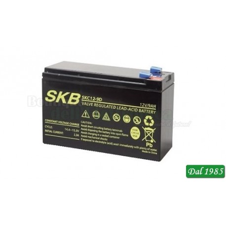 BATTERIA AL PIOMBO SKB 12V - 9,0 AH USO CICLICO