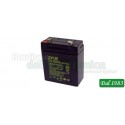 BATTERIA AL PIOMBO SKB 4 VOLT 3 AMPER RICAMBIO LAMPADE D'EMERGENZA FARI NOTTURNI ETC USI GENERALI 38800130
