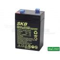 BATTERIA AL PIOMBO SKB 6V - 4,5 AH NORMALE