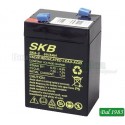 BATTERIA AL PIOMBO SKB 6V - 5,0 AH