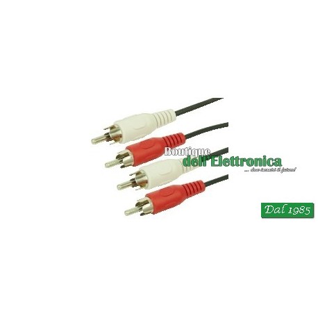 CAVO 2 SPINE RCA/2 SPINE RCA 1,5MT