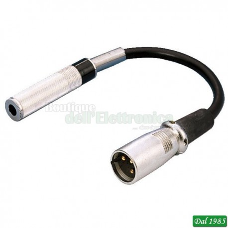 CAVO ADATTATORE CANON/JACK FEMMINA 6,3